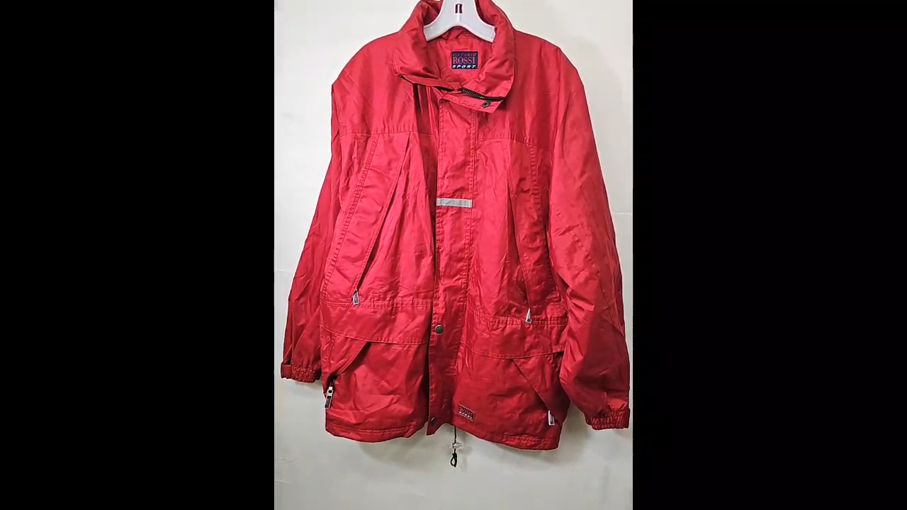 Vittorio Rossi Sport Red Jacket Size XL