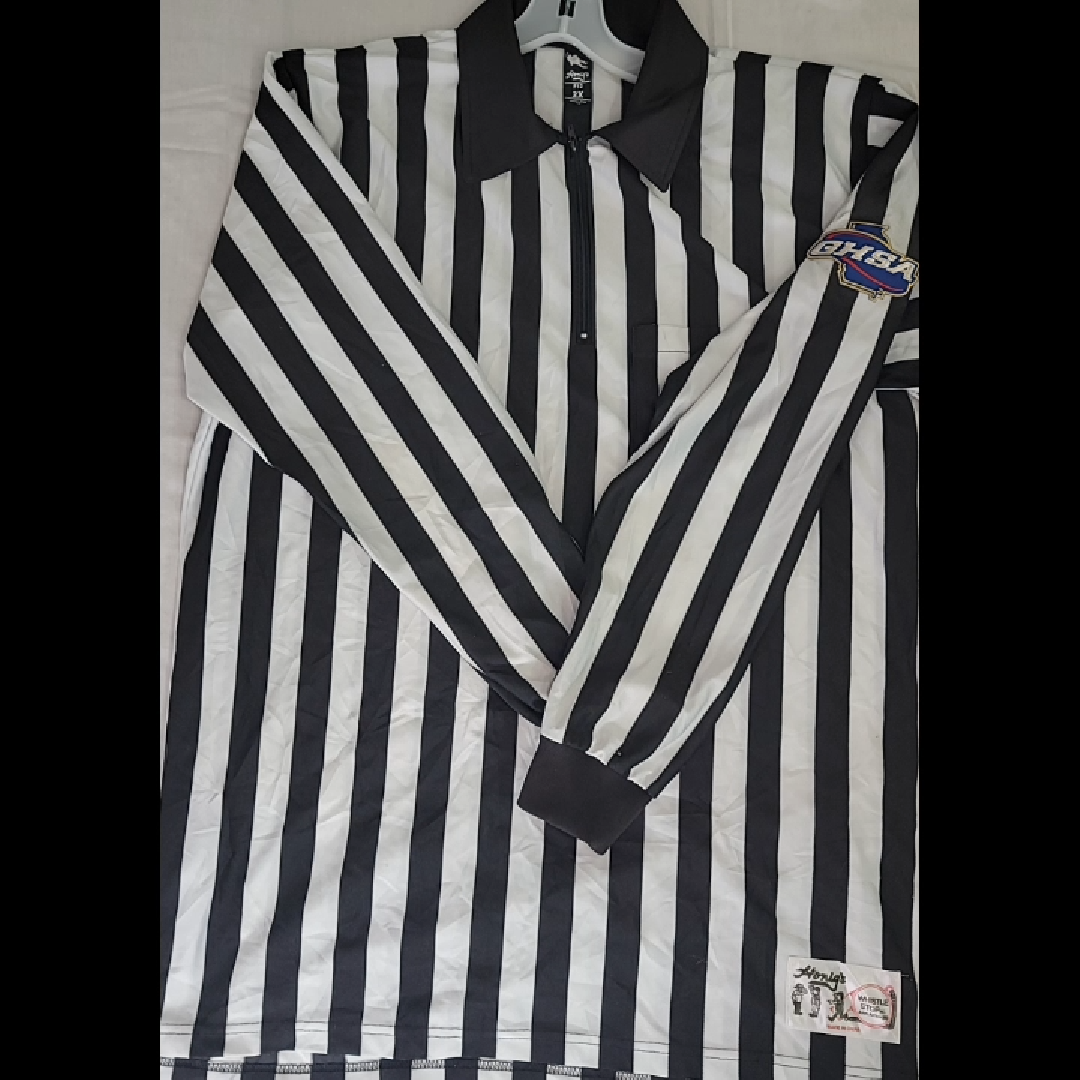 Vintage Honig's Whistle Stop Referee Shirt Size 2X