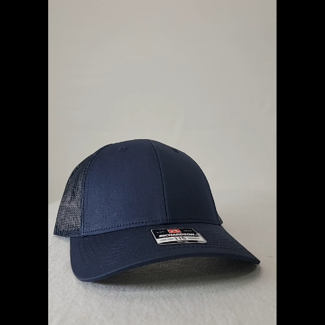Richardson 115 Adjustable Navy Trucker Hat