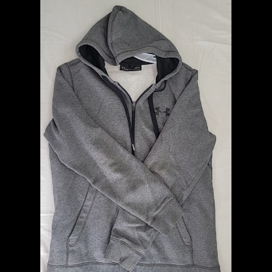 Under Armour ColdGear Hoodie - Medium - Gray