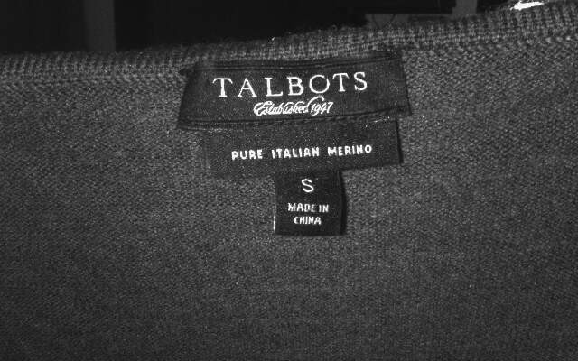 Talbots Brown Pure Italian Merino Wool Dress - Size S