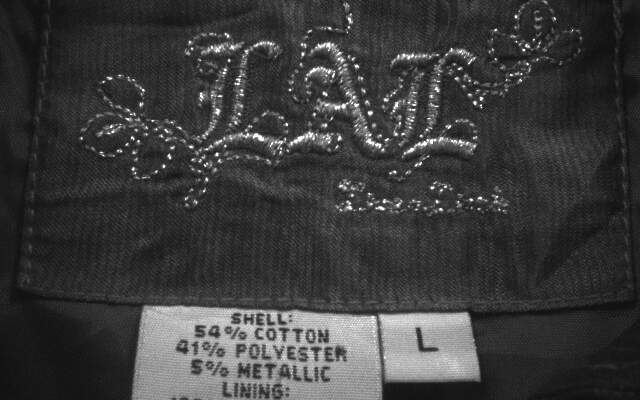 L.A.T. Stylish Green Jacket - Size Large