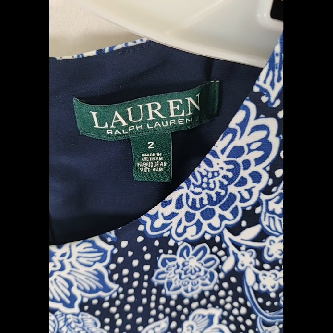 Floral Print Dress from Lauren Ralph Lauren Size 2