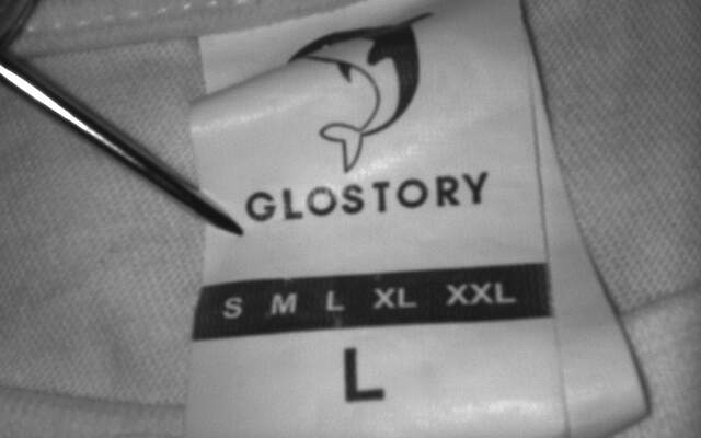 Glostory Men's White Long Sleeve T-shirt Size L
