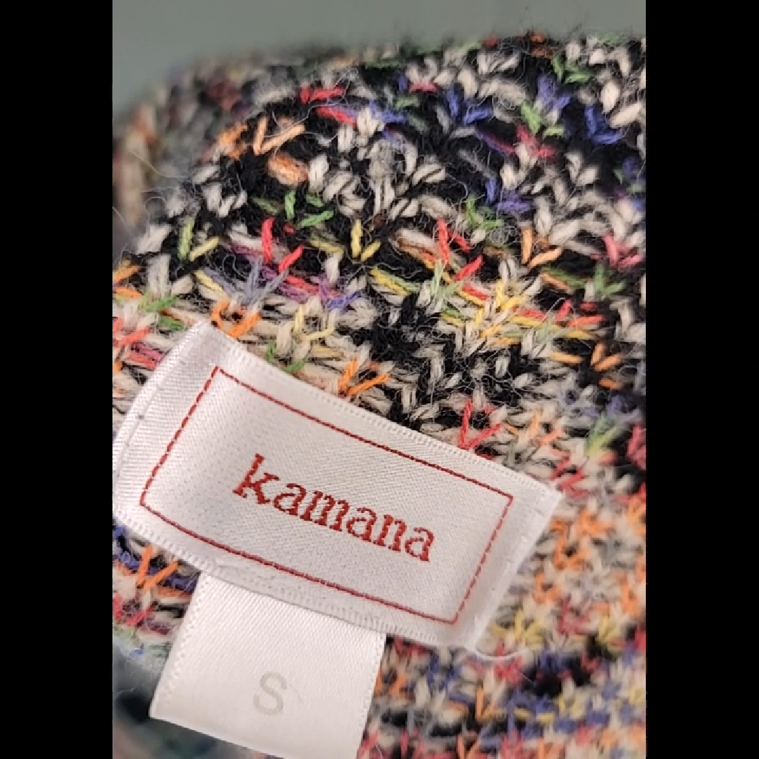 Kamana Women's Multicolor Knit Cardigan Size S