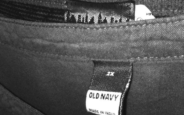 Old Navy Dark Gray Cotton Blend Top Size 2X