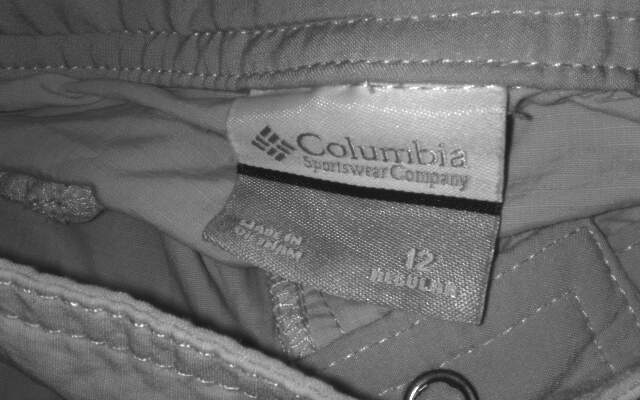 Columbia Women's Convertible Pants - Size 12 - Beige