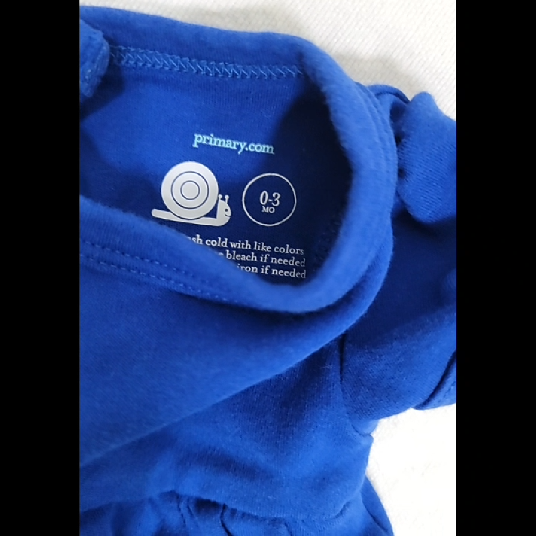 Primary Baby Onesie Dresses Size 0-3MO (Set of 2)