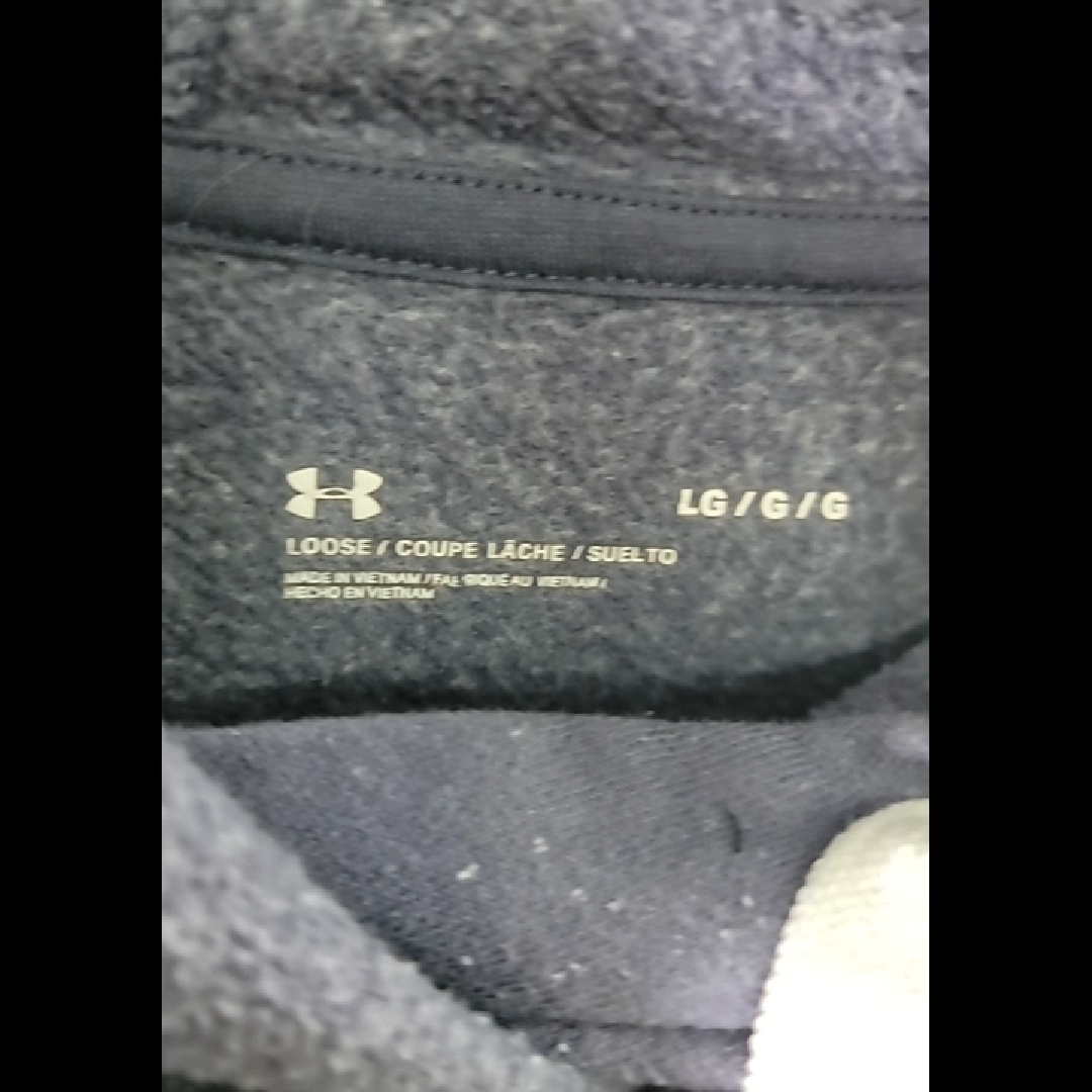 Under Armour Dark Gray Hooded Sweatshirt Size L