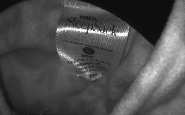 HALO SleepSack - Small - Gray and Yellow Fleece