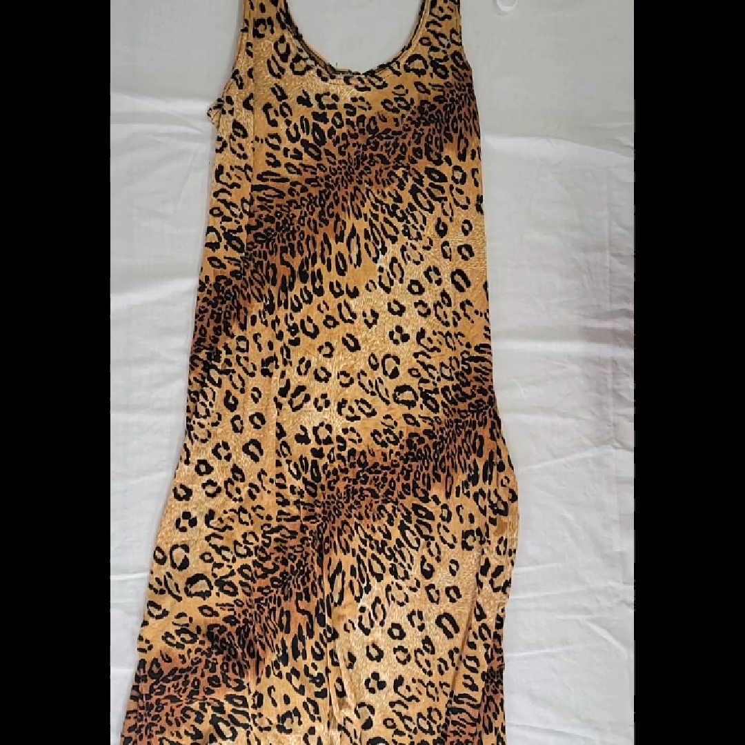 Jostar Women's Leopard Print Maxi Dress - Size M