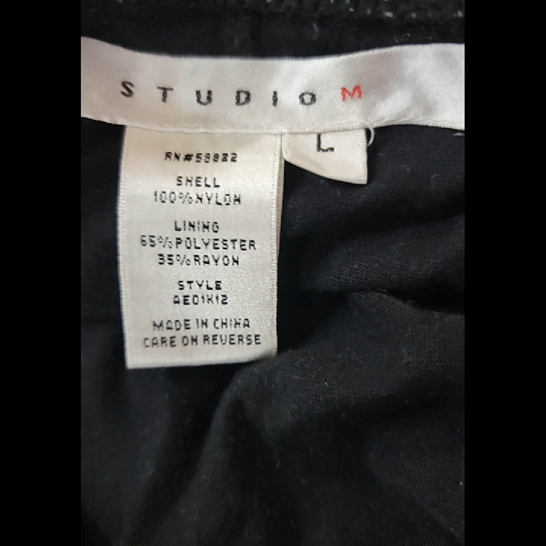 STUDIO M Tiered Maxi Skirt Size L