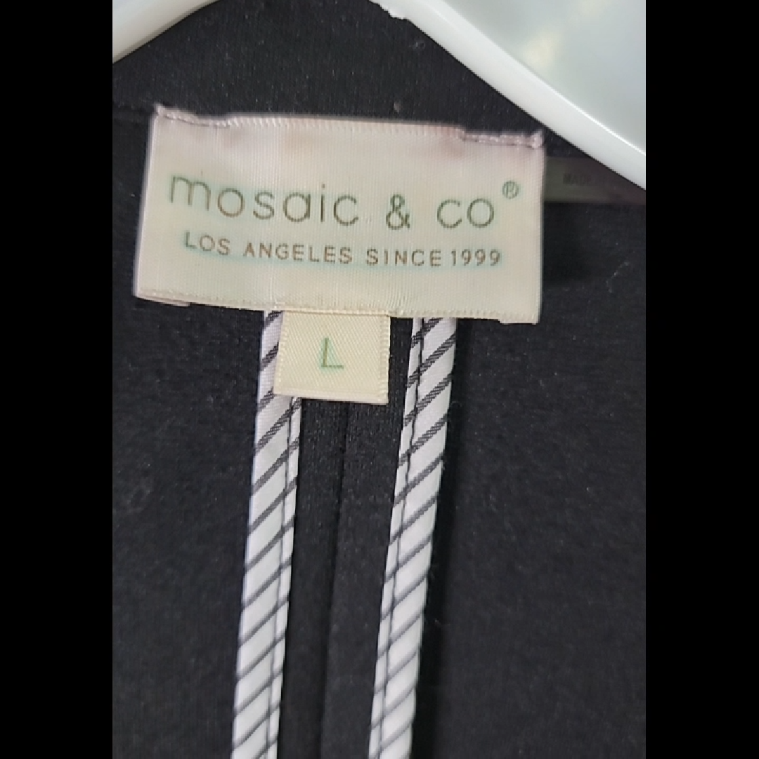 Mosaic & Co. Women's Black Blazer - Size L