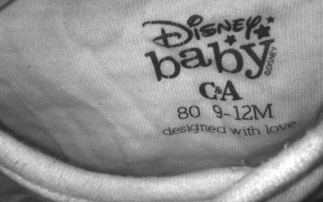 Disney Baby Lion Striped Footed Romper for Infants Size 9-12 MO