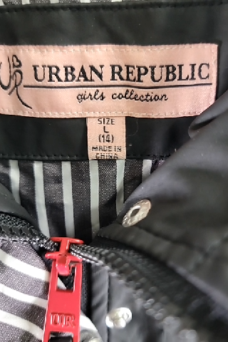 Urban Republic Black Jacket Size L