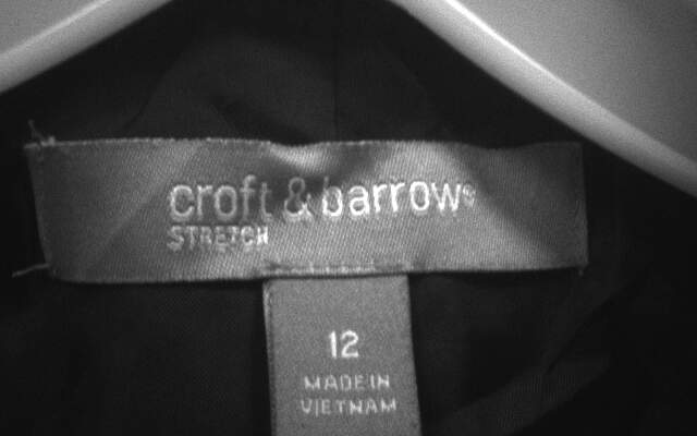 Croft & Barrow Women's Floral Stretch Blazer Size 12