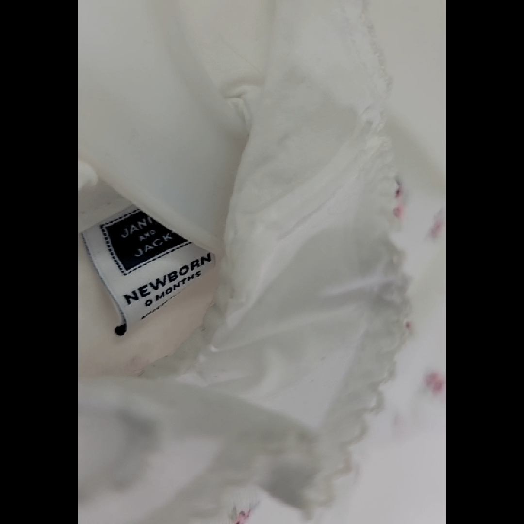 Janie and Jack Floral Print Onesie Size NB