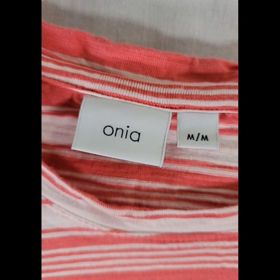 Onia Striped T-Shirt Size M