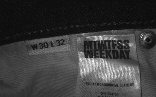 MTWTFSS Sea Blue Jeans - W30 L32