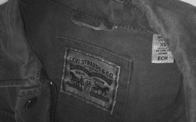 Levi Strauss & Co. Olive Green XS Jacket