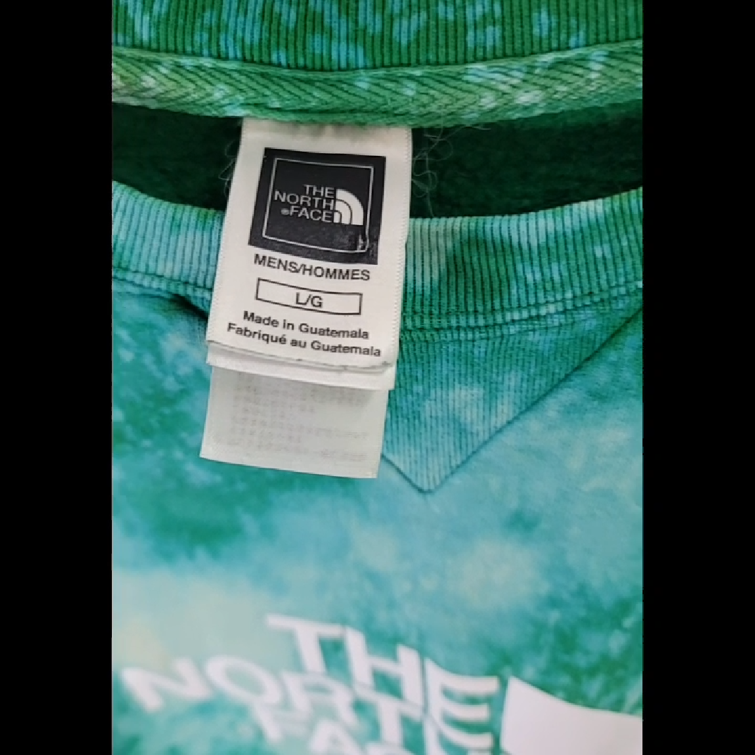 The North Face Tie-Dye Crewneck Sweatshirt Men's Size L