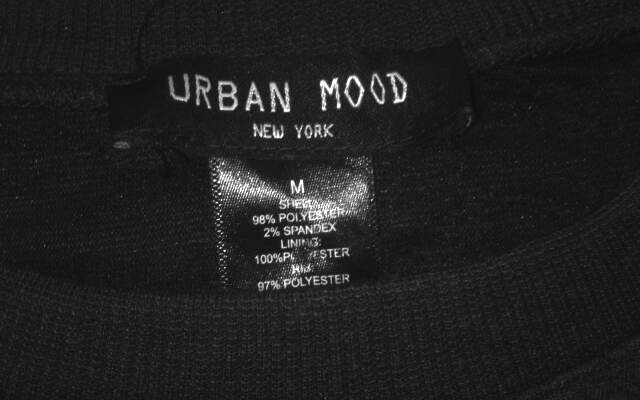 Urban Mood Women's Navy Blue Floral Embroidered Sweater Size M