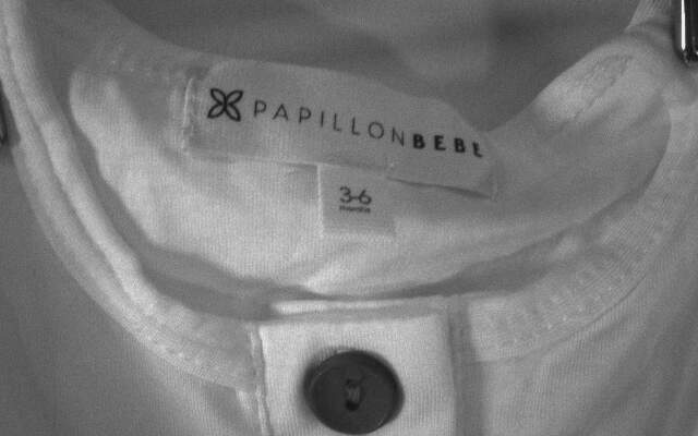 Papillon Bebe White Long Sleeve Top for Infants