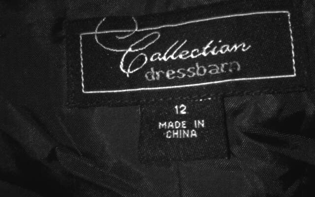 Elegant Burgundy Jacket by Dressbarn - Size 12