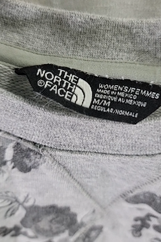 The North Face Women's Floral Print Sweatshirt Size M