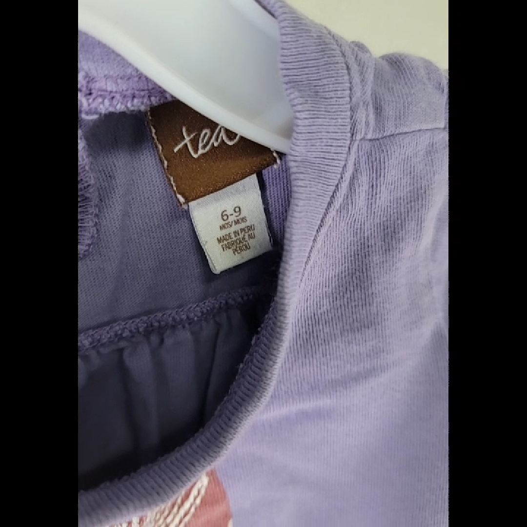 Tea Purple Horse Shirt Size 6-9 MO