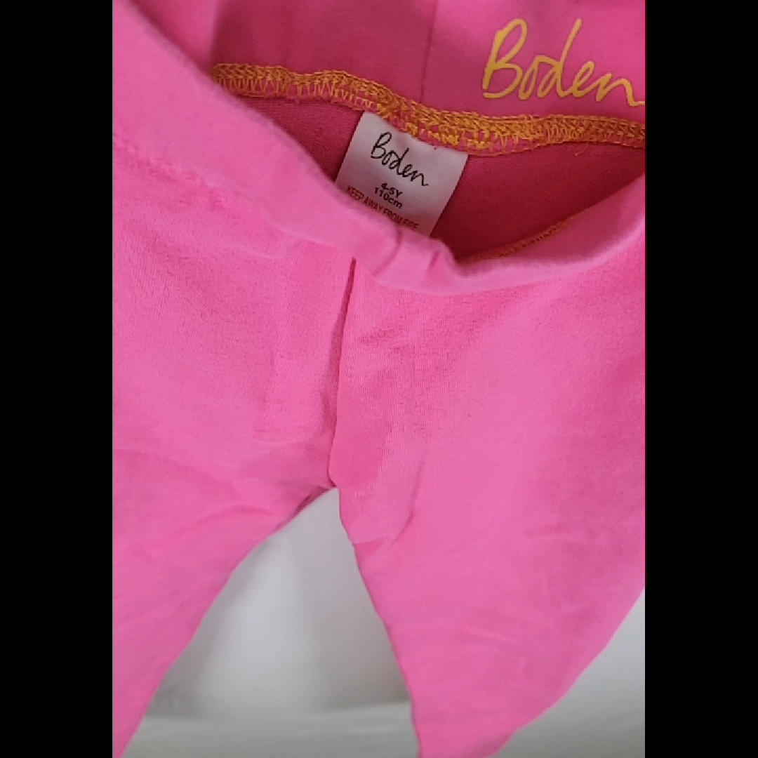 Boden Pink Leggings Size 4-5Y
