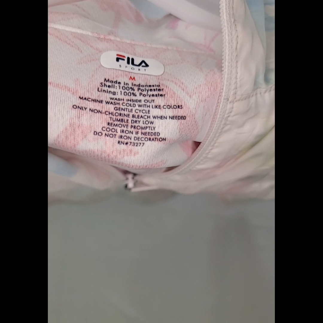 FILA Women's Tie-Dye Sport Jacket Size M