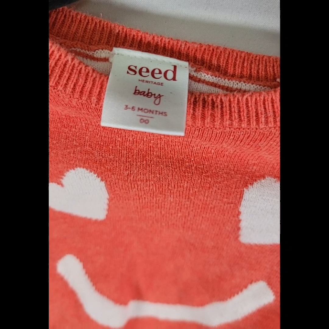 Baby Sweater and Leggings Set / Seed Heritage & Primary Size 3-6 Mo
