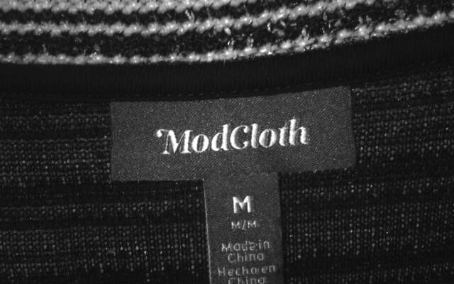ModCloth Multicolor Striped Sweater in Size M