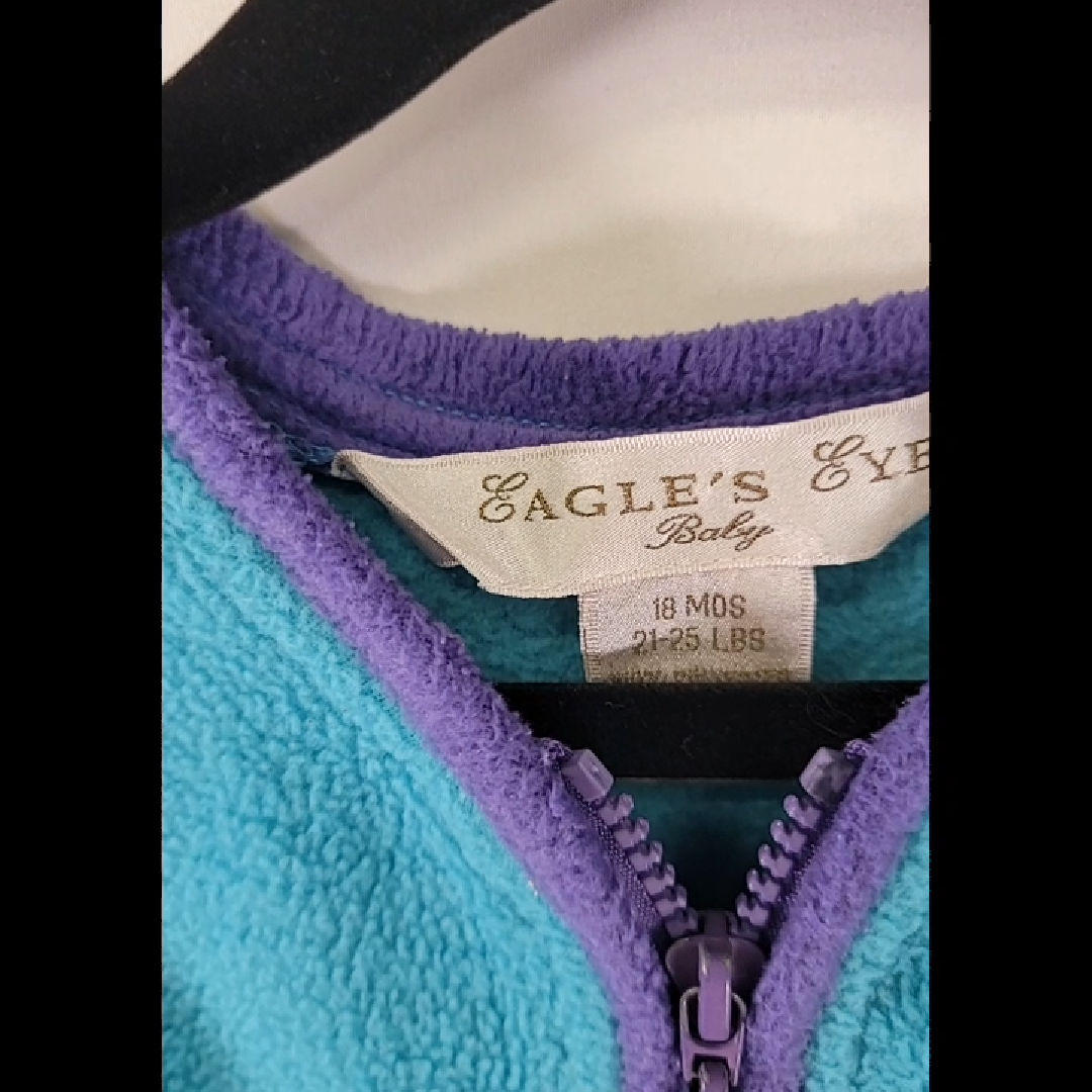Eagle's Eye Baby Fleece Vest Size 18 MO