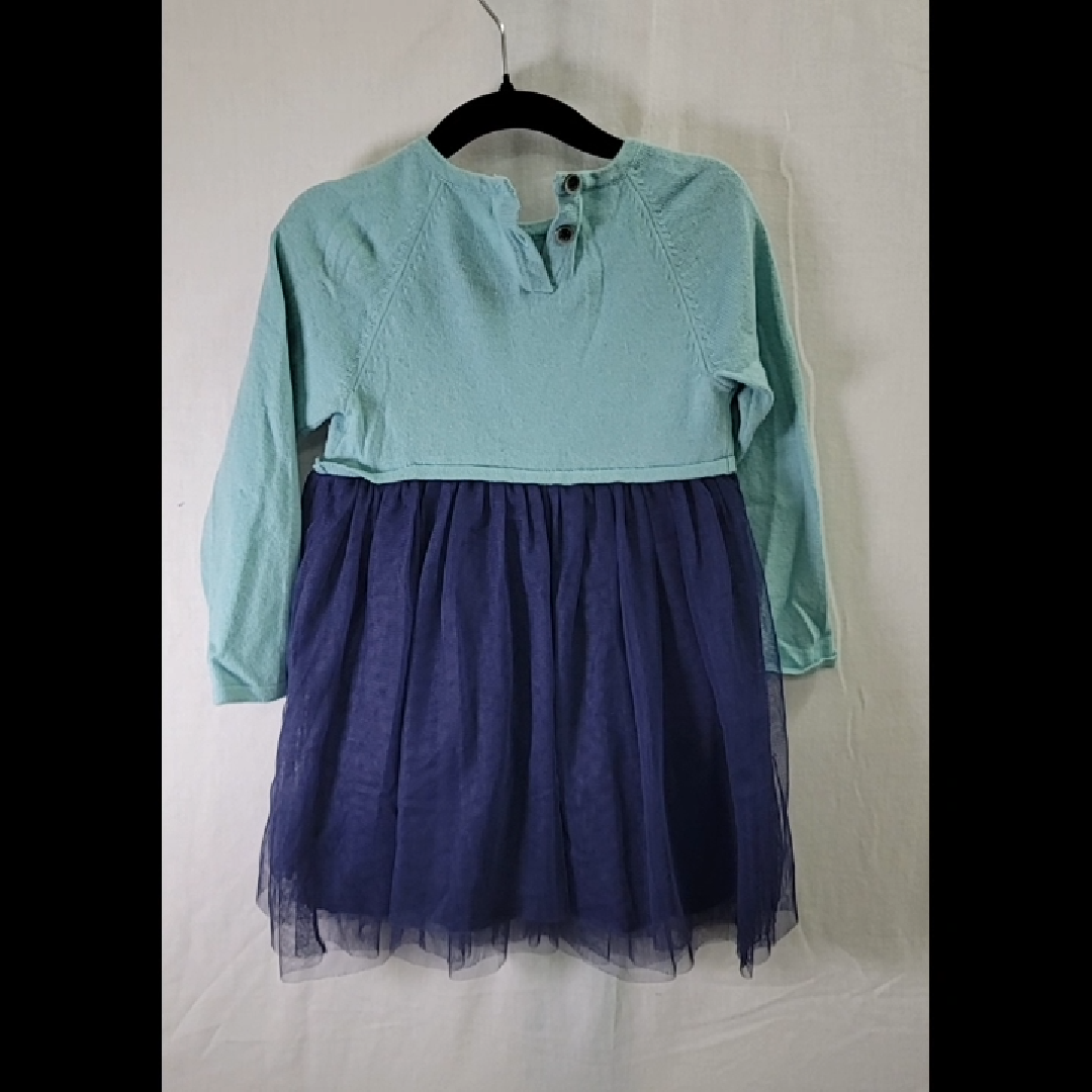 Baby Boden Toddler Girls' Knit/Tulle Dress Size 18 - 24 MO