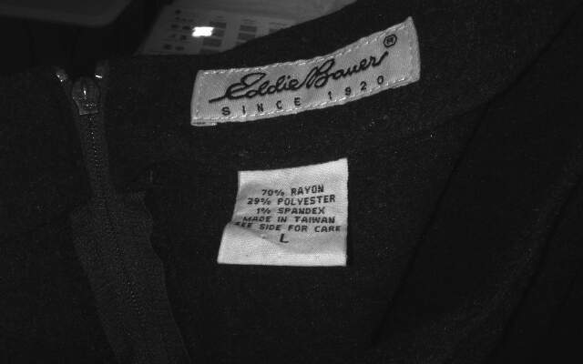 Eddie Bauer Gray Long Sleeve Dress