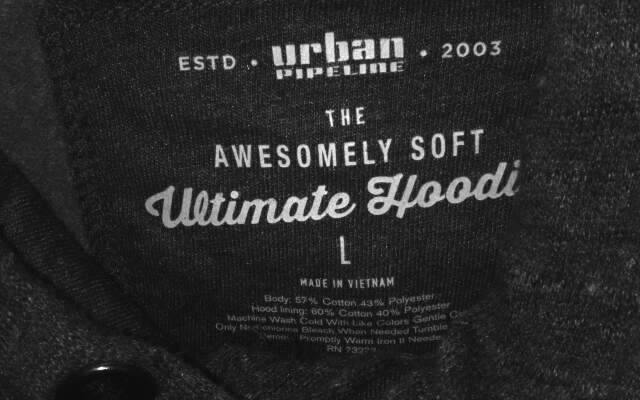 Urban Pipeline Awesomely Soft Ultimate Hoodie - Large