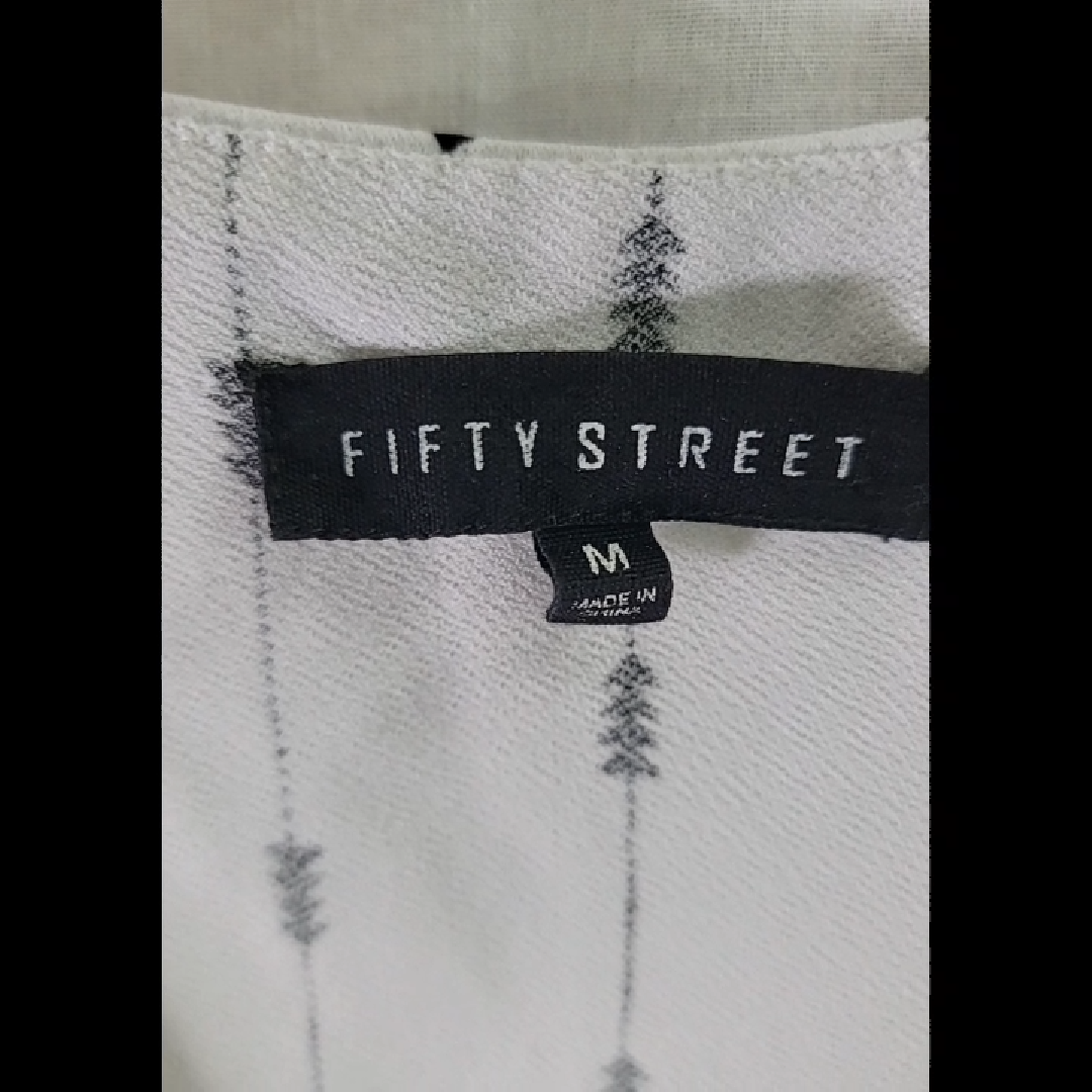 Fifty Street Women's Striped Top Size M