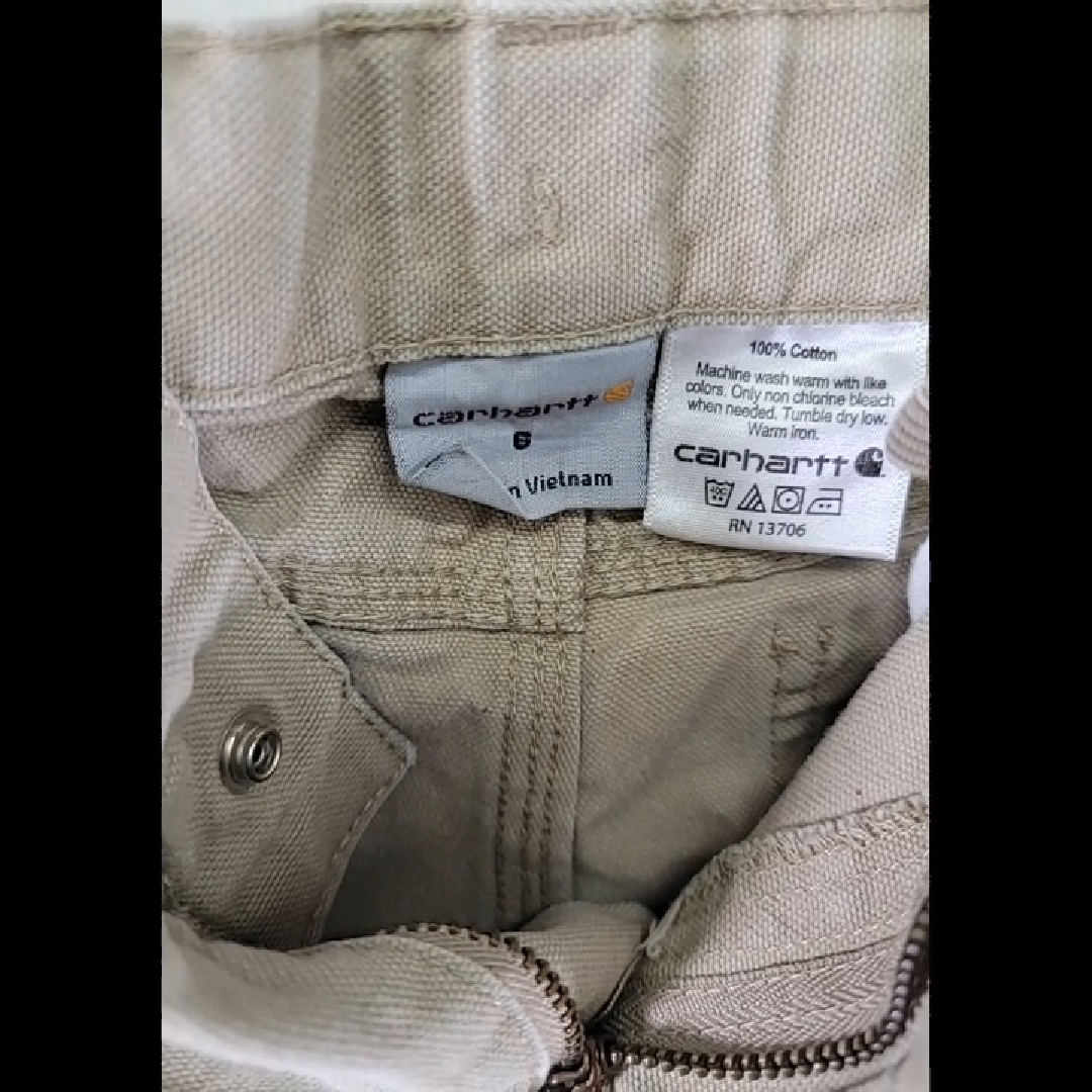 Carhartt Kid's Beige Pants Size 6