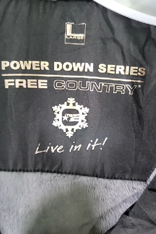 Free Country Women's Power Down Series Long Winter Coat Size L