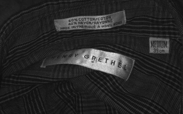 Henry Grethel Casual Blue Striped Shirt - Medium