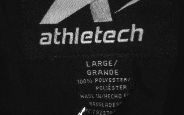 Athletech Men's Lightweight Jacket Olive Green & Black Size L