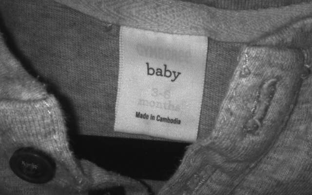 Carter's Gray Baby Romper with Fox Design