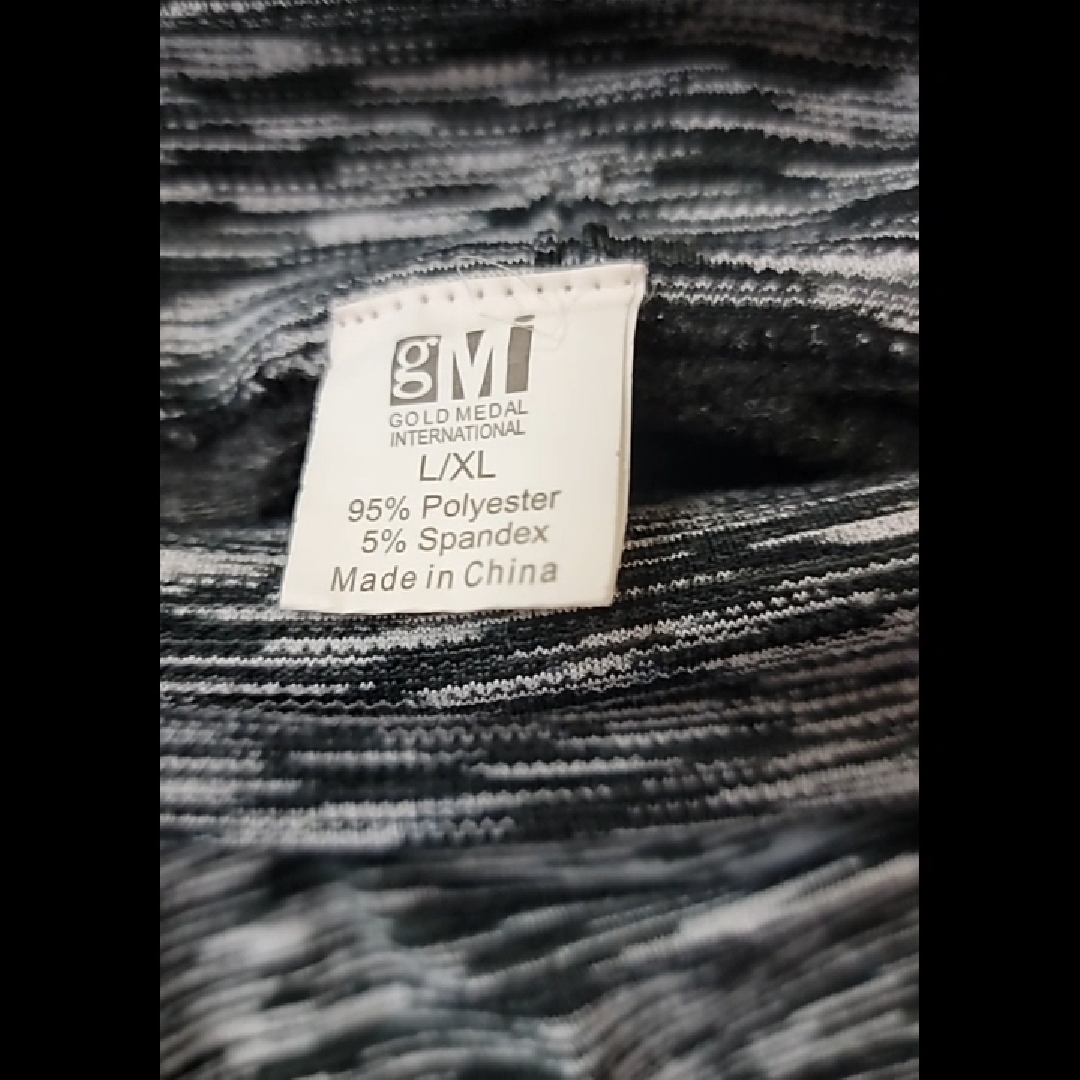 Gold Medal International Women's Insulated Gray Leggings Size L/XL