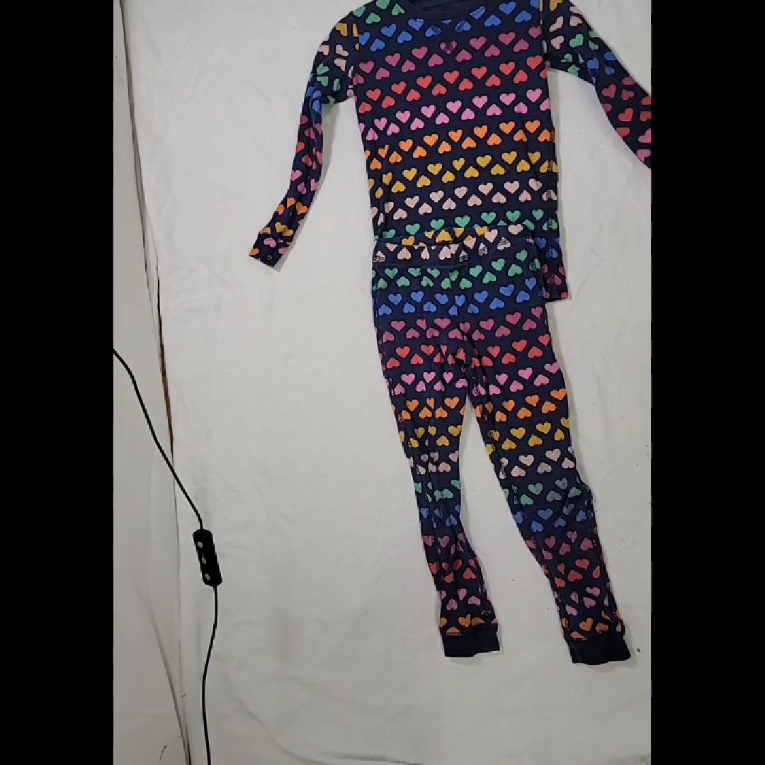 Primary Heart Print Children's Pajama Set size 4T-5T