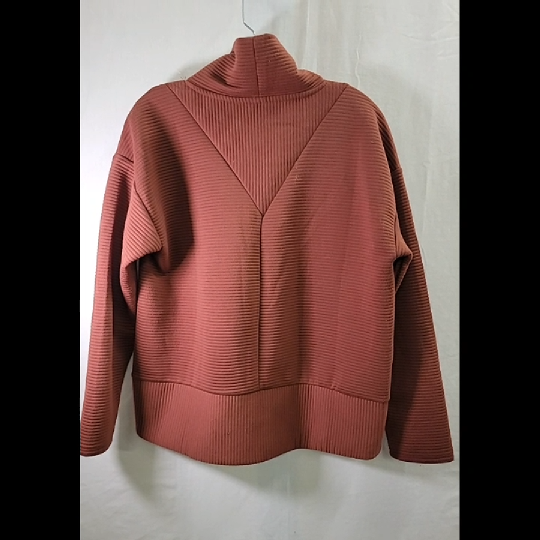 RBX Women's Ribbed Mock Neck Top Size L