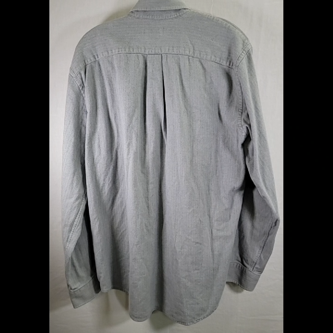 Lands' End Men's Button-Down Shirt Size L