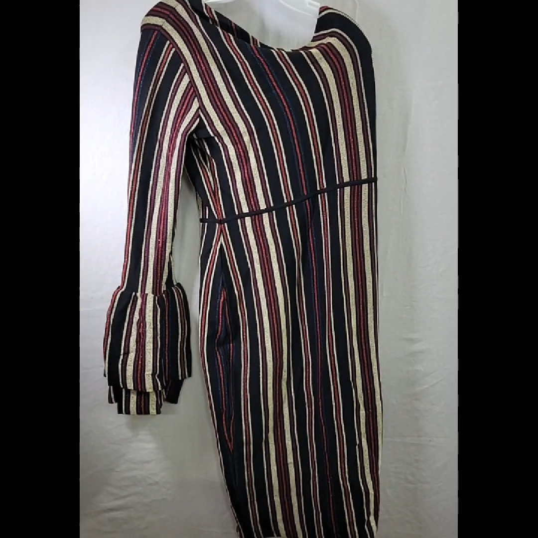 Rachel Roy Striped Off-the-Shoulder Mini Dress Size XL