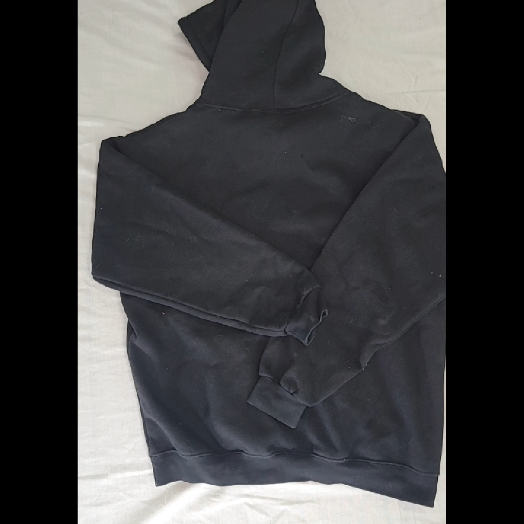WALI Black Hoodie - New York City Design Size S